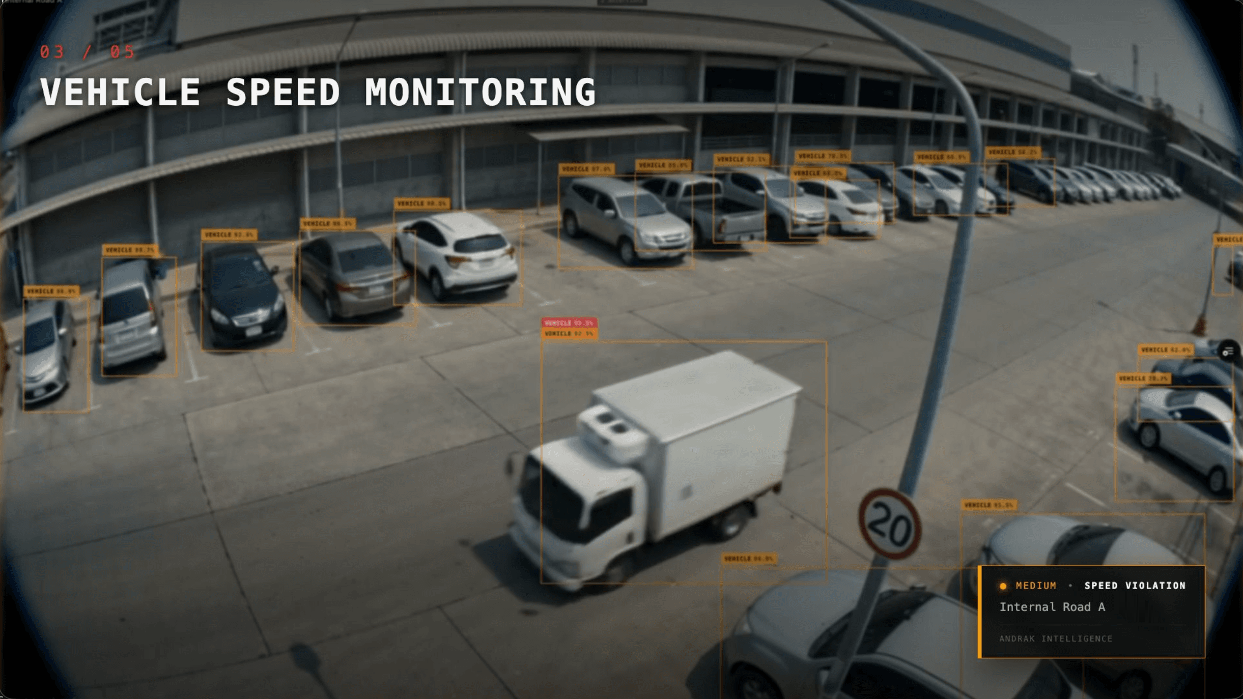 Vehicle speed limit monitoring